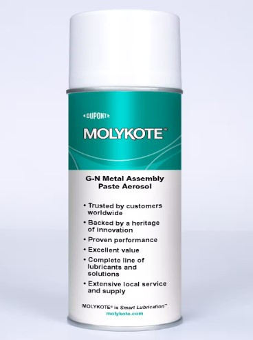 MOLYKOTE-G-N-SPRAY Molykote G-n bôi trơn dạng xịt các bộ phận kim loại hợp thành