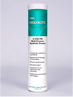 MOLYKOTE® G-4500 FM Multi-Purpose Synthetic Grease Mỡ bôi trơn tổng hợp đa năng Molykote G-4500 Grease
