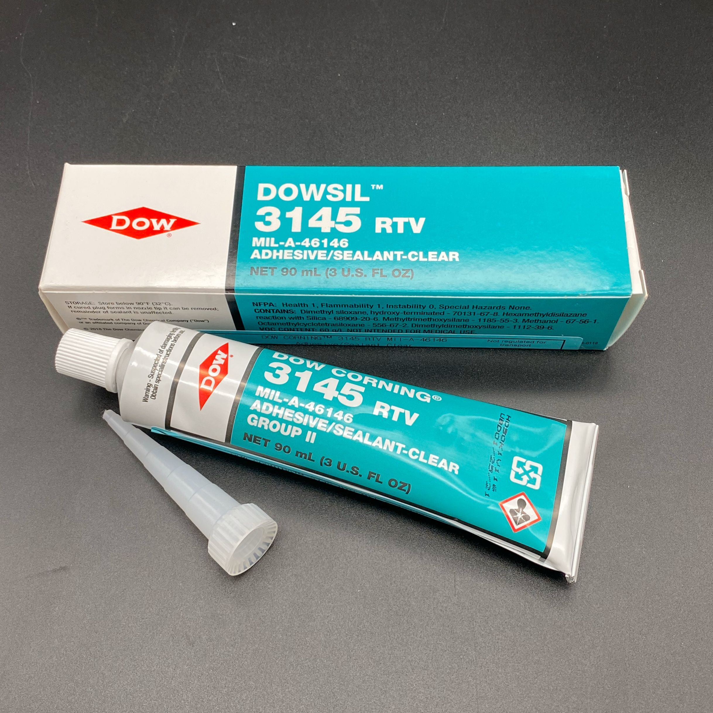 dowsil-3145-rtv-90ml Dowsil 3145, Dow Corning 3145 RTV (90ml) keo/chất trám màu xám